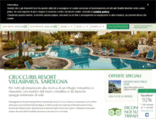 Tablet Screenshot of cruccurisresort.com